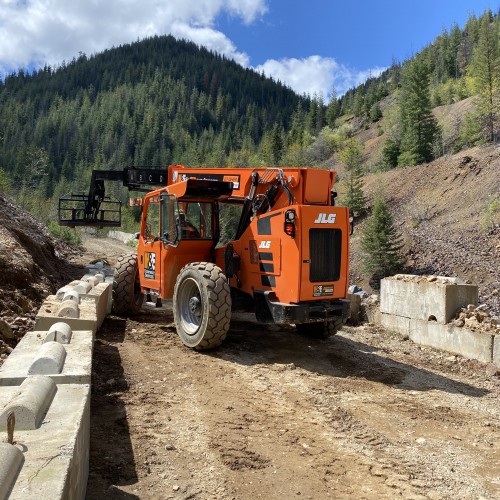 CMC on Milo Creek Road Rebuilding